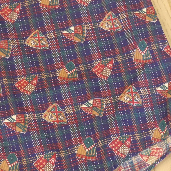 John Ashford Vintage Navy Blue Large Short Sleeve Button Down Shirt - Picture 2 of 5